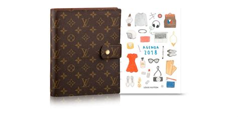 louis vuitton diary 2018|Louis Vuitton refill.